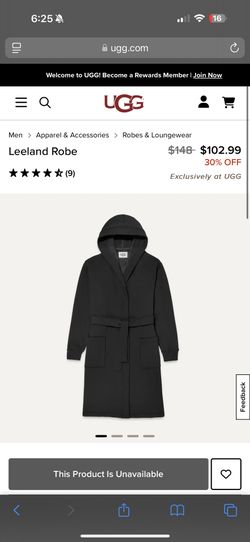 New UGG robe
