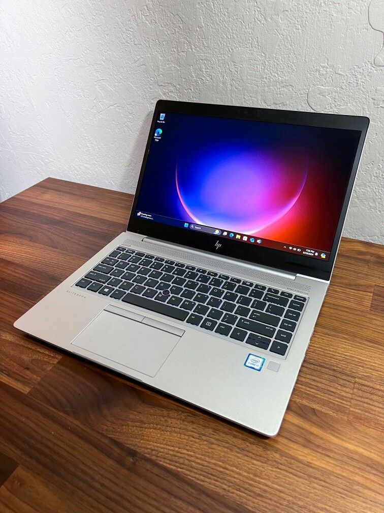 HP ELITEBOOK  14  TOUCHSCREEN LAPTOP INTEL CORE i7 16gb ram 256gb ssd windows 11 working perfect  AND CHARGER included.    