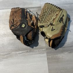 Baseball gloves