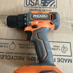RIDGID 18V Cordless Lithium-Ion 1/2” Drill/Driver Tool Only