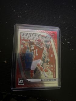Xavier Worthy Rookie Card Primary Colors
