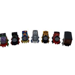 Thomas Tank Engine & Friends Mini Train Cars Percy James Annie 2014 Mattel 