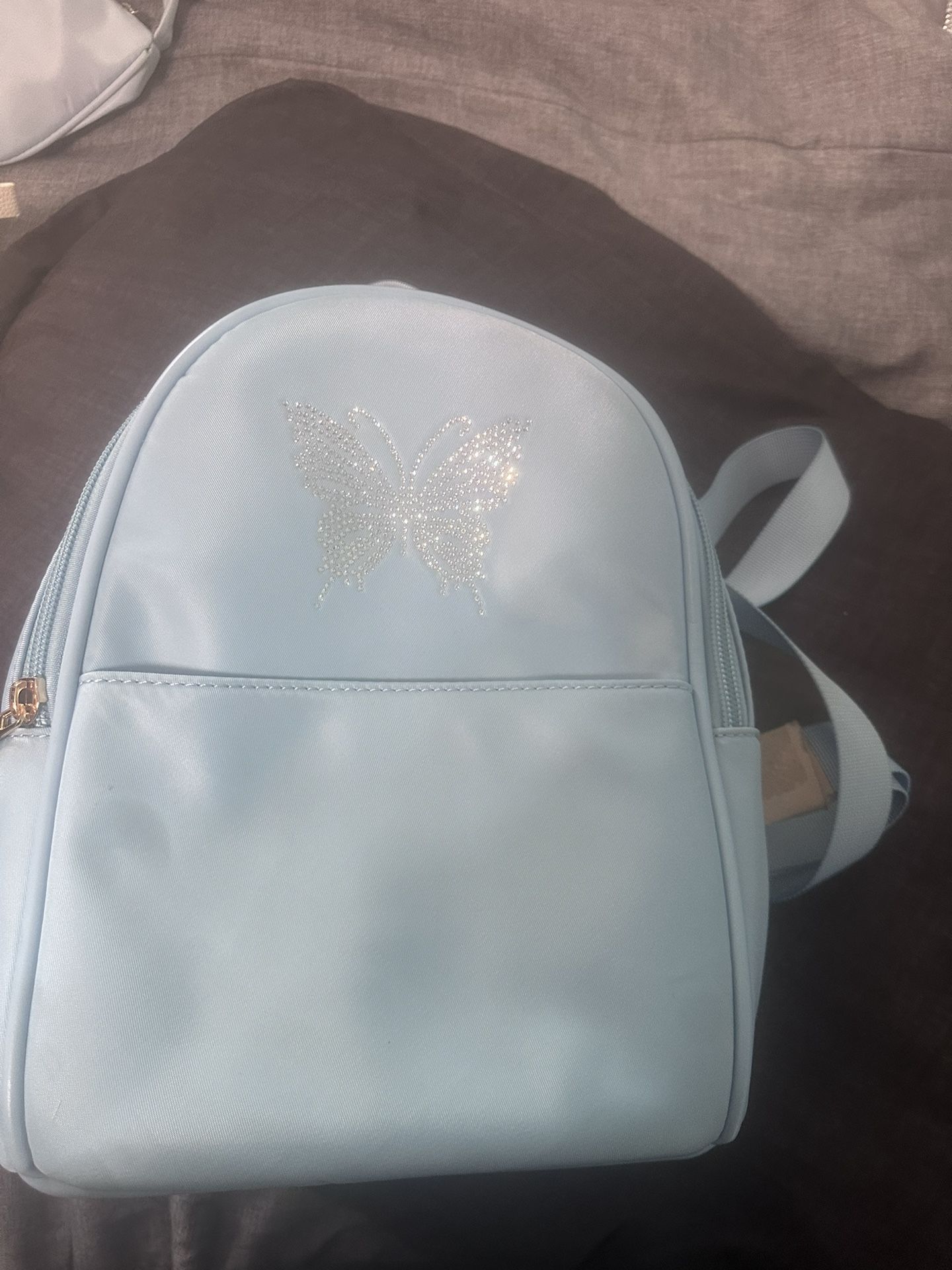 Butterflies Blue Backpack