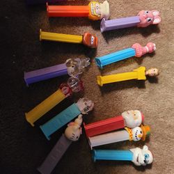 8 Pez Dispensers