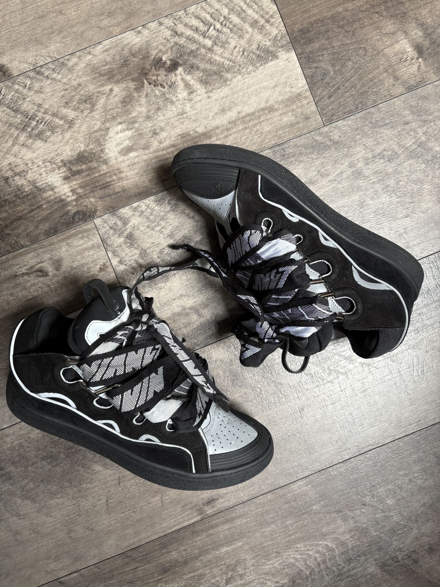 Lanvin Curb Reflective Sneakers