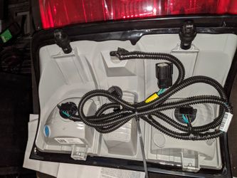 2017 GMC 2500hd factory tail lights.