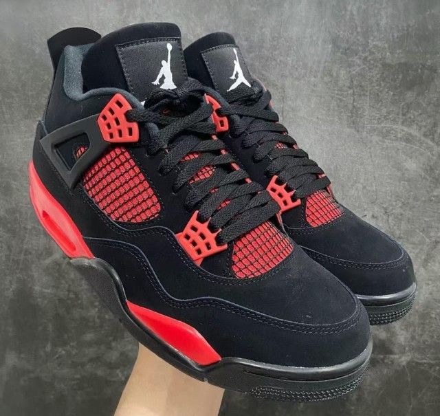 Jordan AJ4 retro red thunder