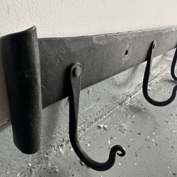 Iron Kitchen Pan Rack