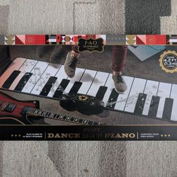 FAO Schwarz Dance Mat Piano New