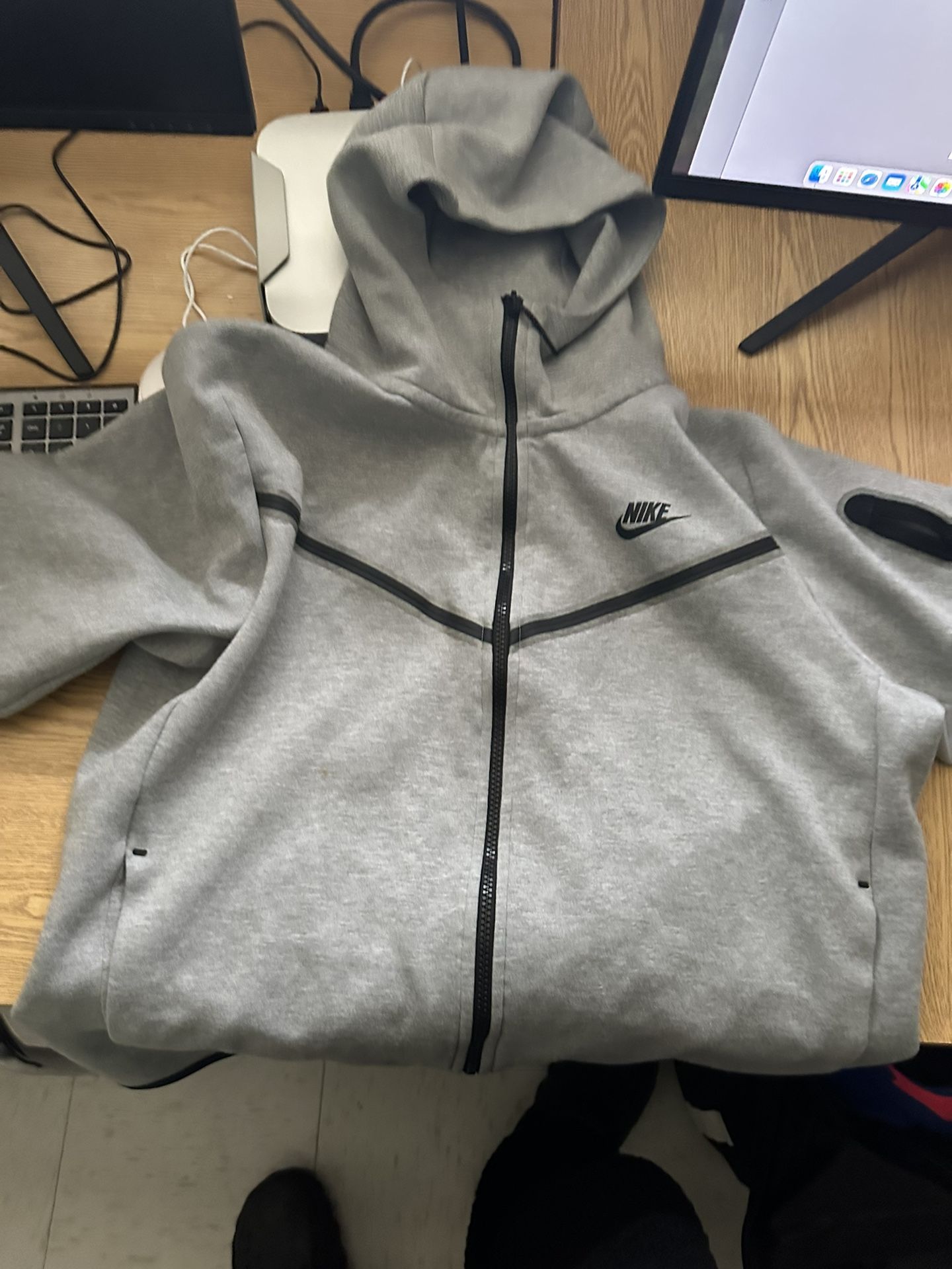 Grey Nike Tech Jacket 