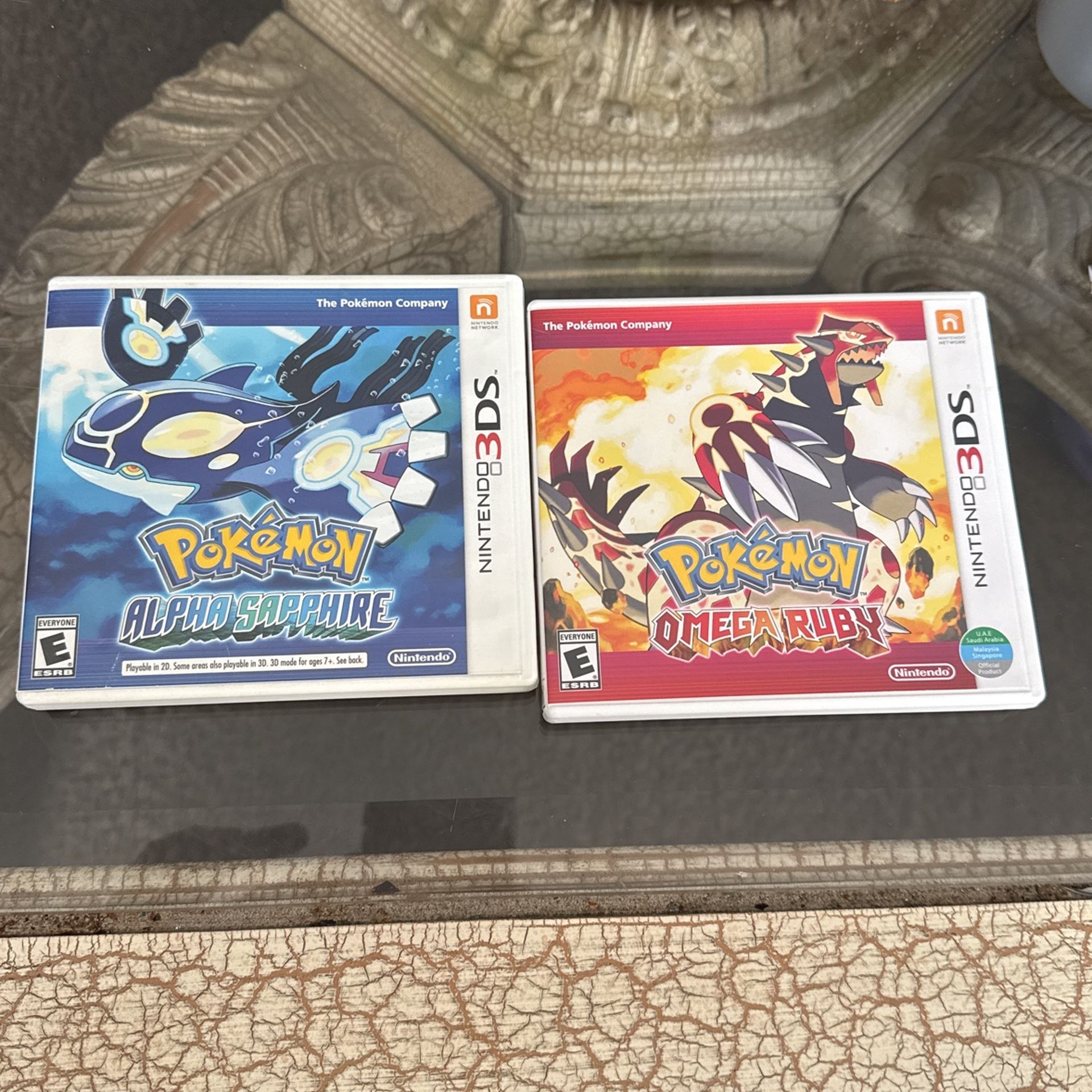 *used* Pokemon Omega Ruby & Alpha Sapphire