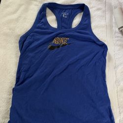 Womens M Blue Nike Tank Top