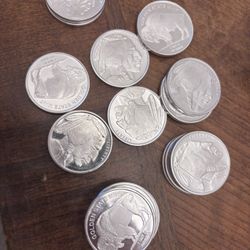 Silver Buffalos .999 Tube Of 20