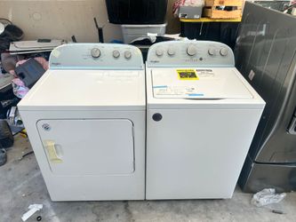 Whirlpool washer and dryer(Electric?