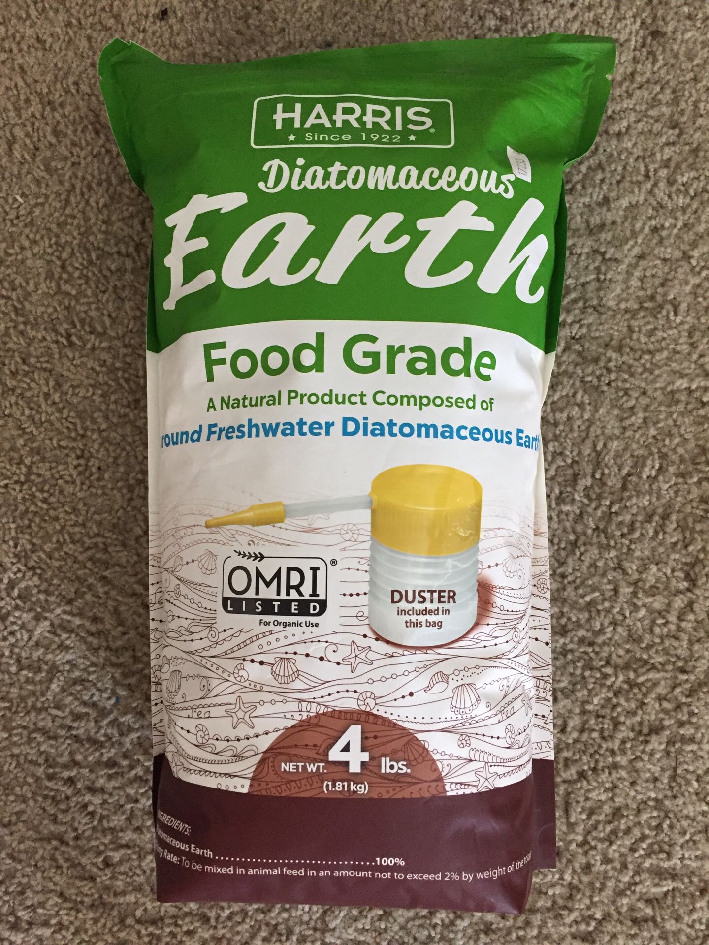 Food grade for earth