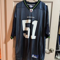 Mens Seattle Seahawk Tatupu #51 Reebok Jersey NFL Size XXL