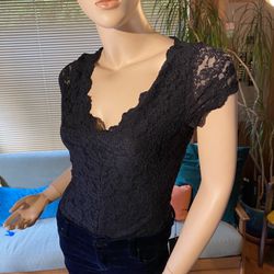 Black Lace Express Bodysuit