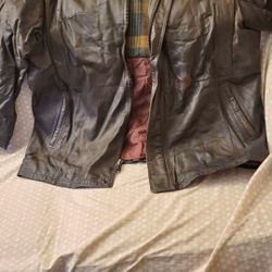 Mens Phase 2 Leather Jacket 