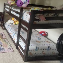 Low Bunk Bed Twin