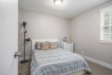 IKEA platform full size bed with drawers