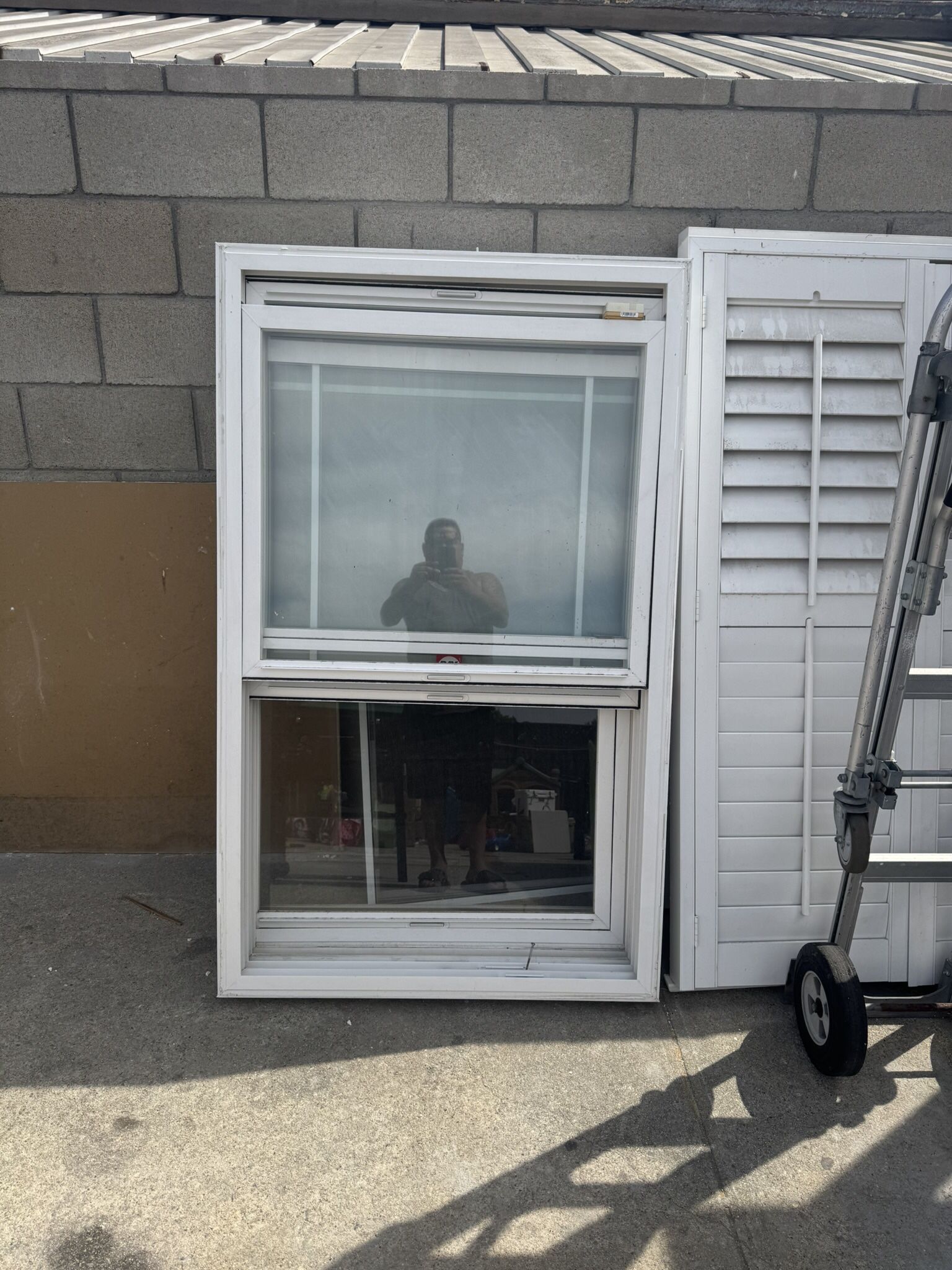 Refurbish windows measurements are 37 1/2 to 61 1/2