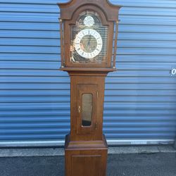 Daneker “The York County” Grandfather Clock Mauthe Germany not tested