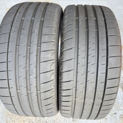 TWO PREMIUM TIRES 235/40/19 Bridgestone Potenza Sport Like New With 80-85% Left Excellent Pair 