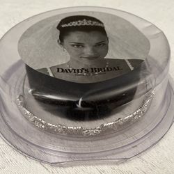 Elegant Wedding Tiara Silver Swarovski Crystal Pearls Bride David’s Bridal