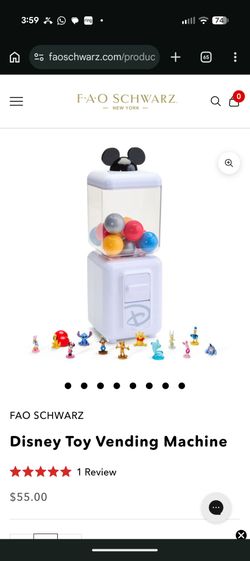 FAO Schwarz
Disney Toy Vending Machine