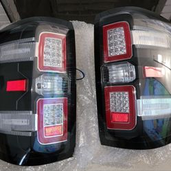 14-18 Chevrolet Silverado LED Taillights Luces Traseras Calaveras Focos Luces Micas