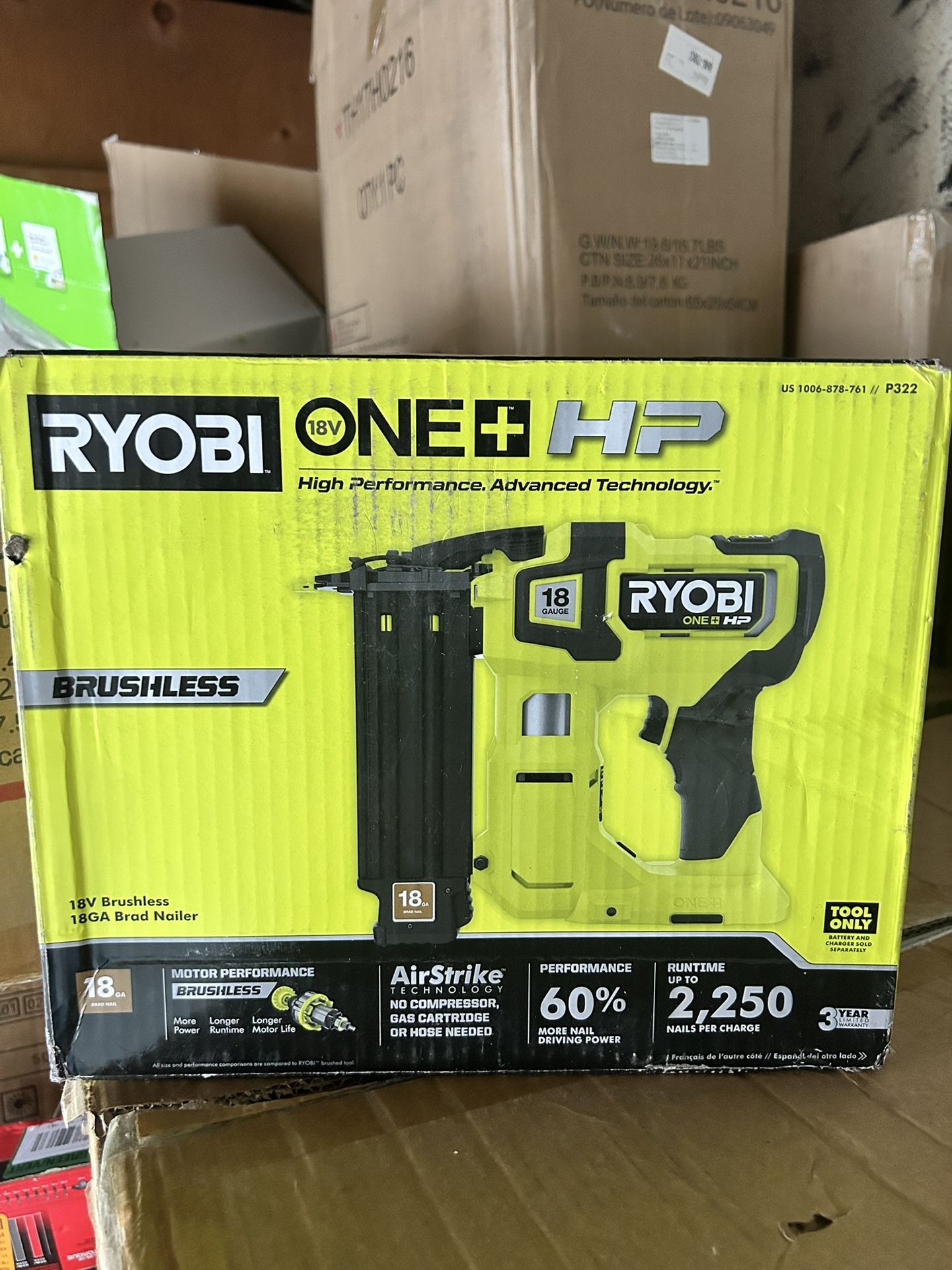Ryobi Nailer