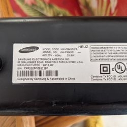 Samsung sound bar