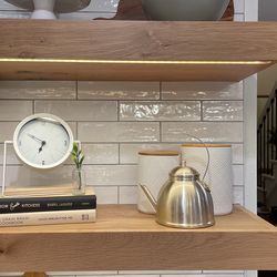 Rose And Fitzgerald Brushed gold Teapot