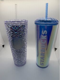 Starbucks tumblers x2