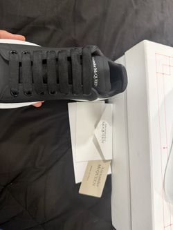 Alexander McQueen Oversized Sneakers Black White