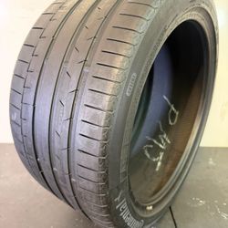 285 35 19  Continental  SportContact 6  One Used Tire 60% Life 