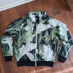 Nike Sportswear JDI Windrunner Woven Men's Floral Hooded Jacket Small Standard Fit CK8075-083