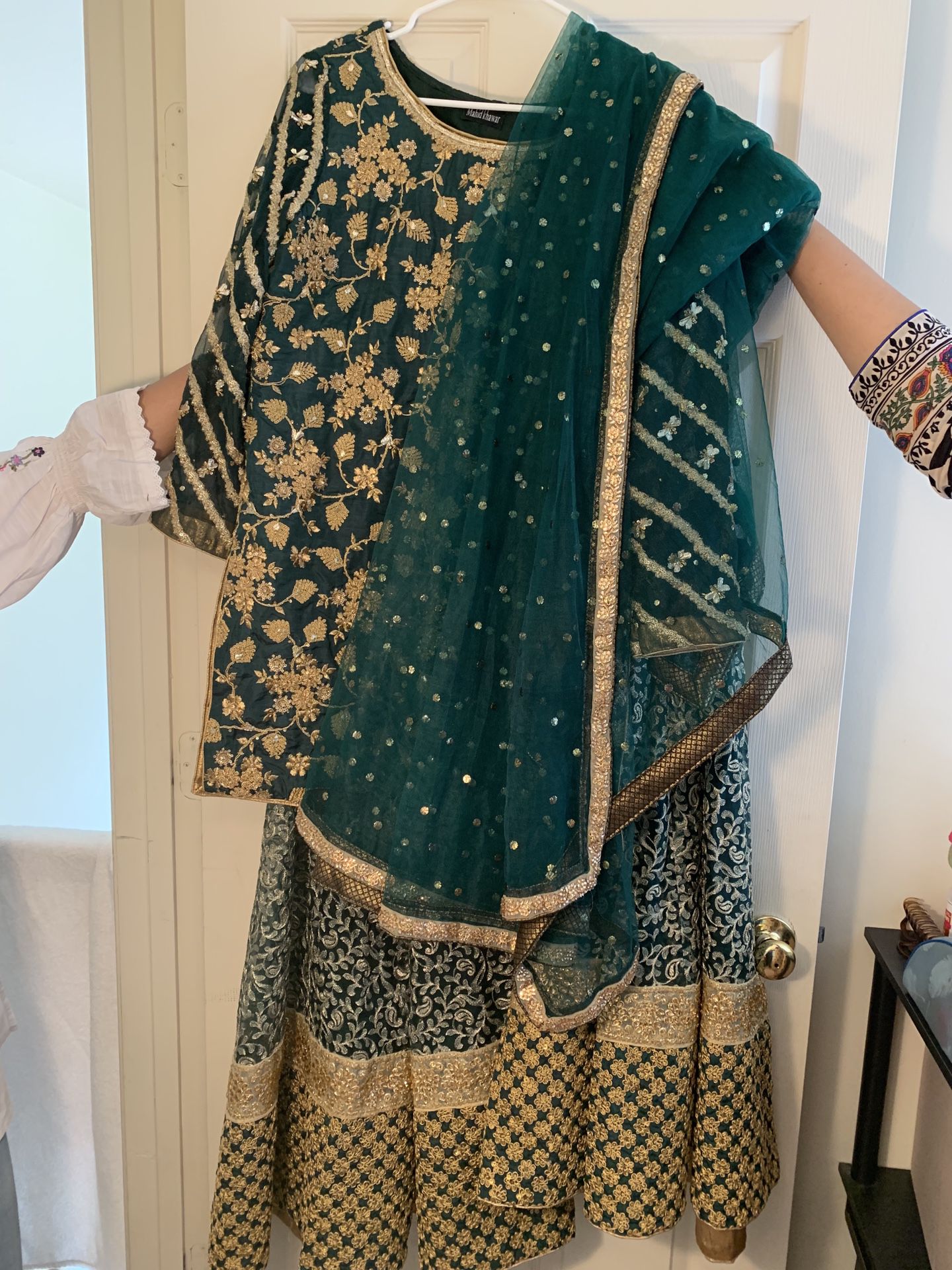 Pakistani designer formal dress