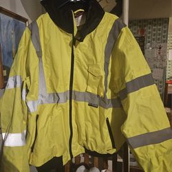 Safety Rain Jacket 4X