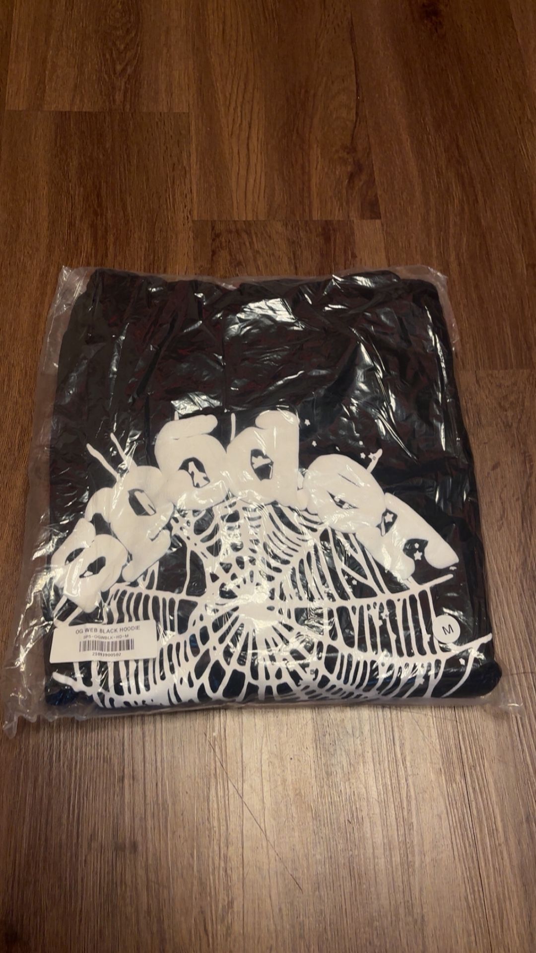 Size M Spider Hoodie W/recipt