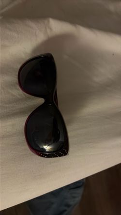 Dark purple sunglasses