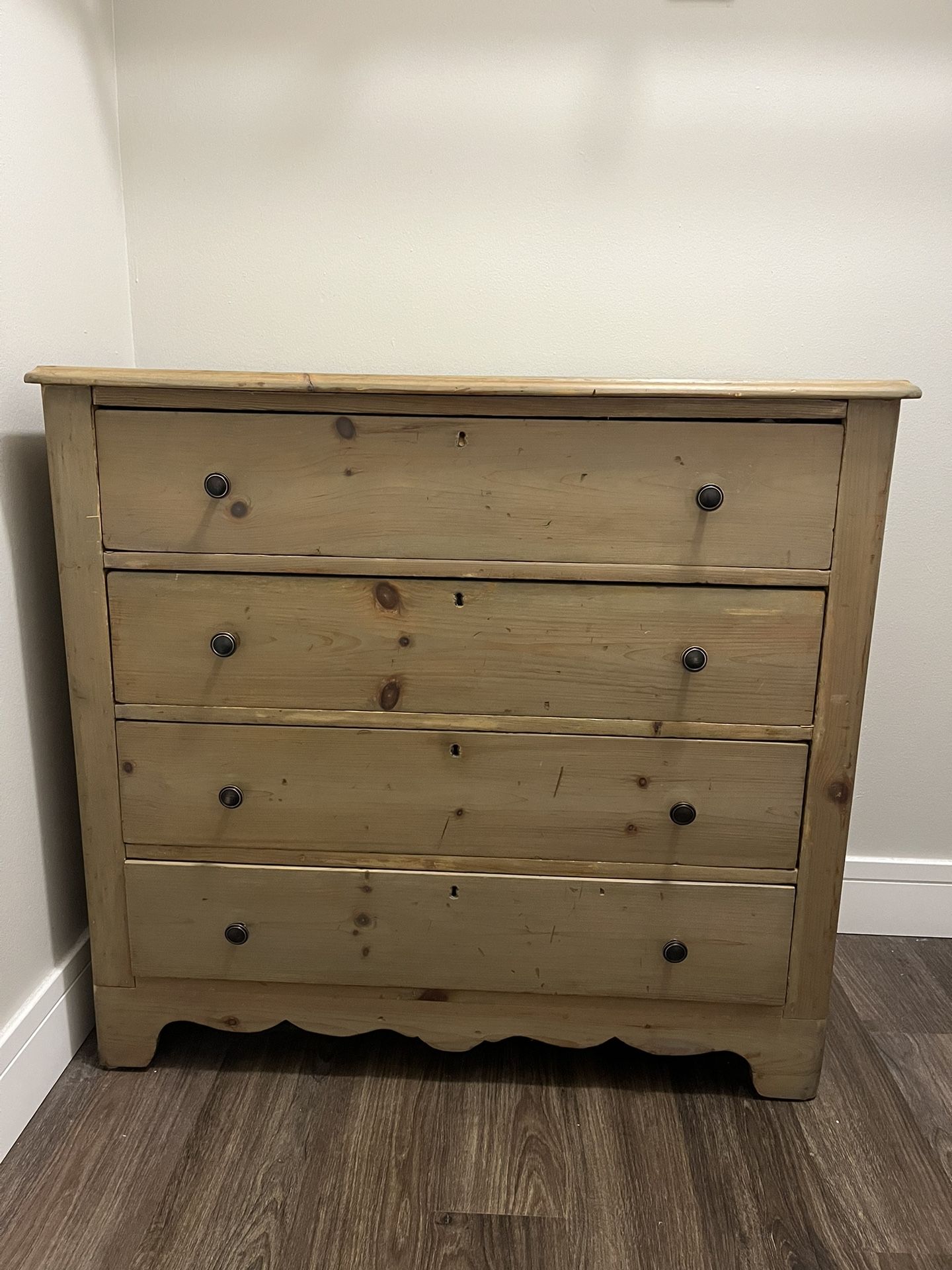 Rustic Four Drawer Dresser for Sale in Philadelphia, PA - OfferUp