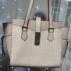 Guess Large Logo Tote Purse