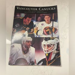 Vancouver Canucks the Silver Edition 1994 Softcover Pavel Bure Trevor Linden 