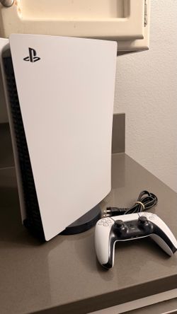 PS5 digital with controller