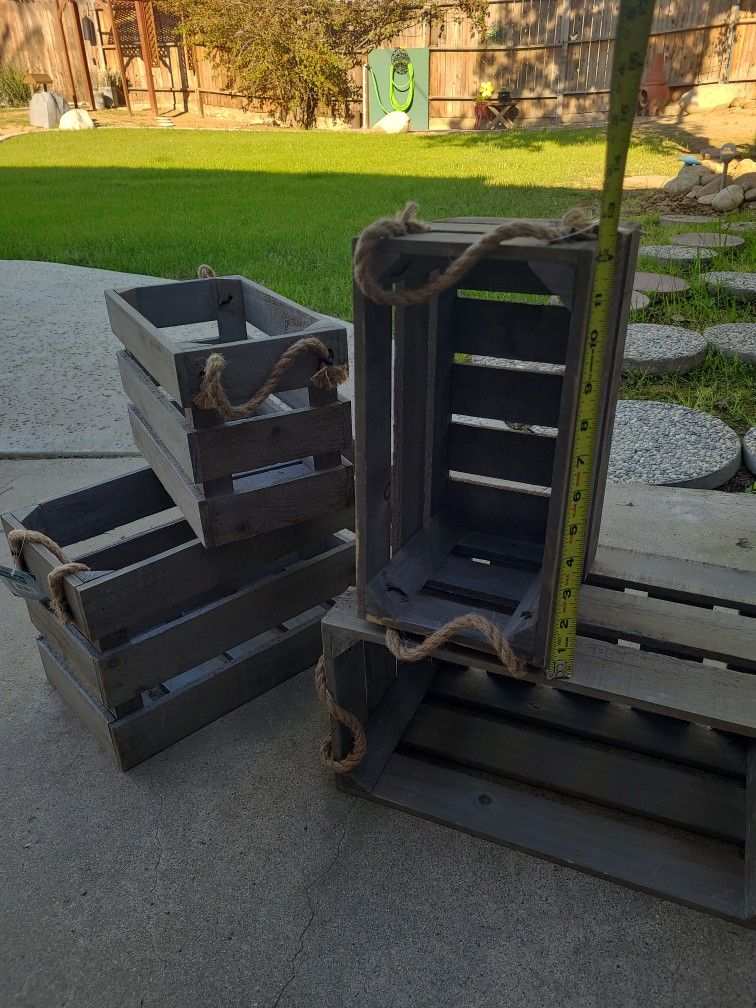STORAGE BINS Organize your Pantry/Room/Bathroom/ Kitchen/Gift Box...etc. $5.00Each / Only Have A Few Left