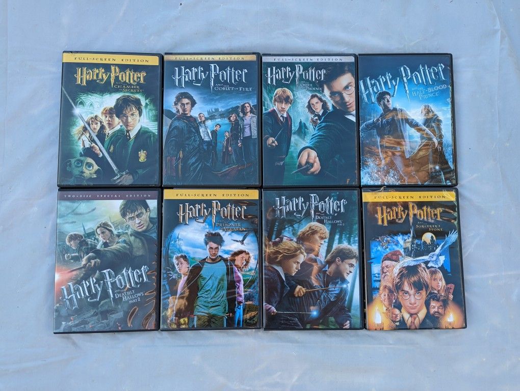 Harry Potter 8-Movie Collection DVD, All 8 Movies
