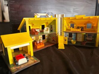 Vintage Fisher Price play sets