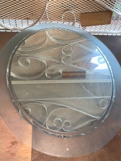 Mirror Glass Clear Circle