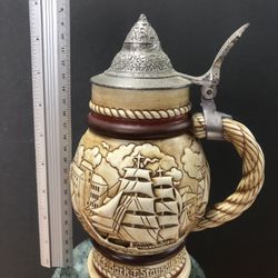 Avon Staysail Schooner Stein Handcrafted in Brazil 